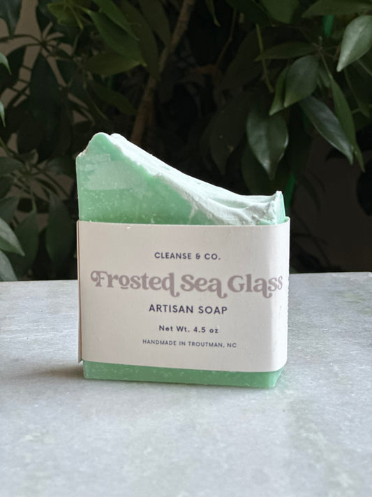 Frosted Sea Glass Soap Bar